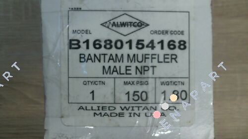 0154168 Silenciador de escape de aire serie M12