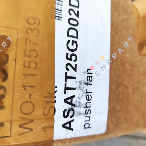 ASATT25GD02D Enfriador de aceite con ventilador
