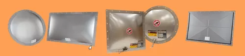 302-0380-010 paneles de «rejillas de ventilación para explosiones»
