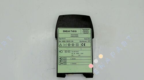 SINEAX TV819 / 819-311 Amplificador de aislamiento