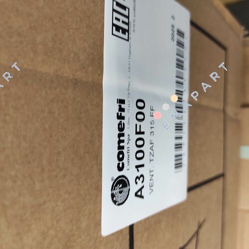 P/N: 83103100, Type: TZAF 315 FF RA ventiladores centrífugos de aspiración de dos caras