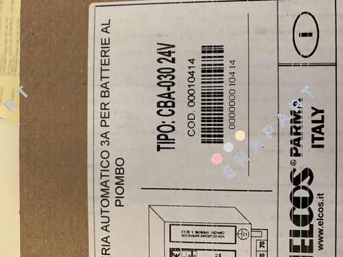 CBA-030 3A 24V (cod. 00010414) Cargador de baterías