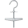 Toggle and spring fixing KD/KDH