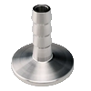 Hose Adaptor for Rubber Hose, aluminum