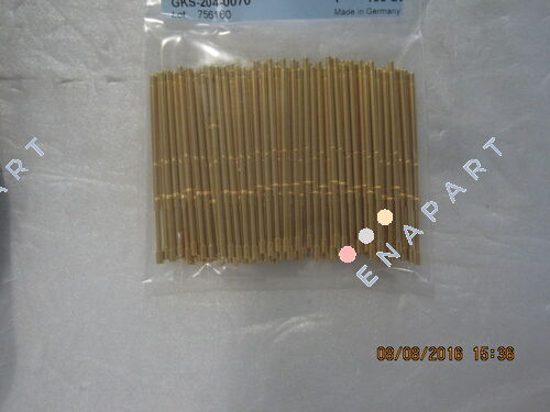 GKS-204-0070 , type GKS-204 303 180 A 3003   pin cargado por resorte