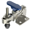 310 LB CAP T-Handle Horizontal Toggle Clamp with Flanged Base & Adjustable U-Bar