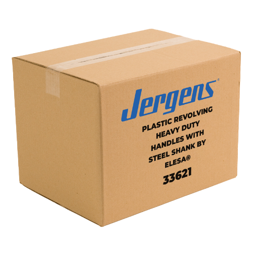 Plastic Revolving Heavy Duty Handles with Steel Shank by ELESA