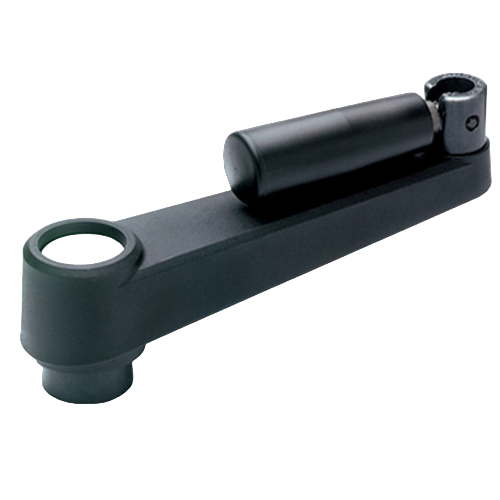 Plastic Cranks with Revolving Folding Handle by ELESA®