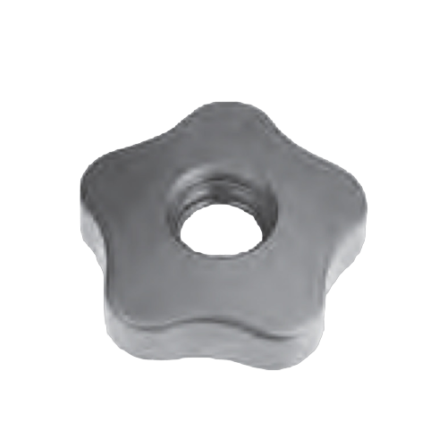 Plastic Lobe Knobs with Tapped Through Hole by ELESA®