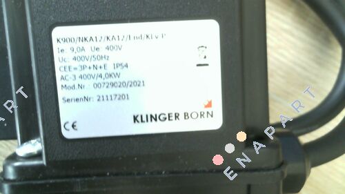 K900/NKA12/KA12/KLvP/End/3Ph-400V (0072.9020) Combo conmutador-enchufe