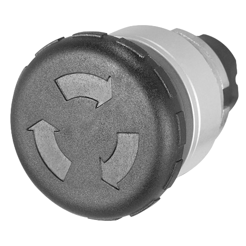 Latching mushroom Ø 40