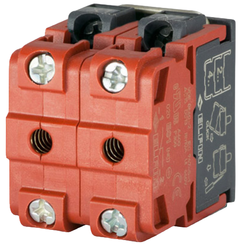 Lampholder BA9S, 2 N.C.