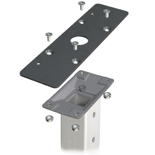 Coupling plate for sloped panel