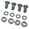 Locking screw kit for protected control panel