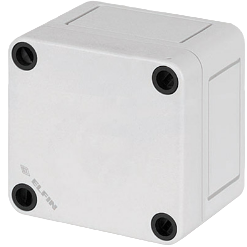 Push-button enclosures 65x65 mm