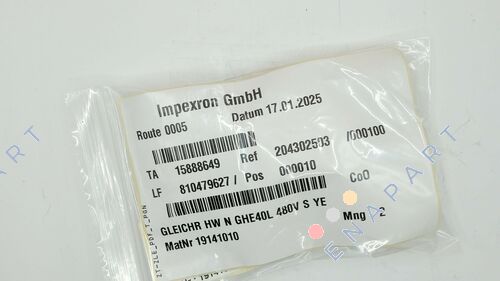P/N: 19141010 Type: GHE40L 480V rectificadores unidireccionales