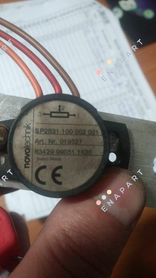 400019527 / SP-2831-100-002-001 Sensor del potenciómetro