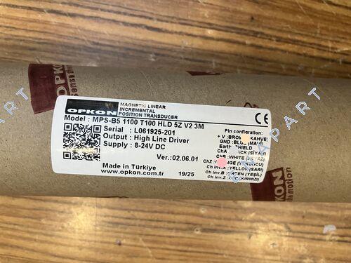 MPS-B5 1100 T100 HLD 5Z V2 3M Codificador incremental lineal magnético de alto rendimiento para plegadora