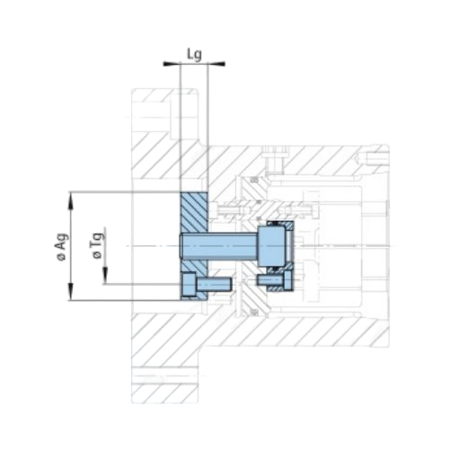 Component assembly group for hand clamping