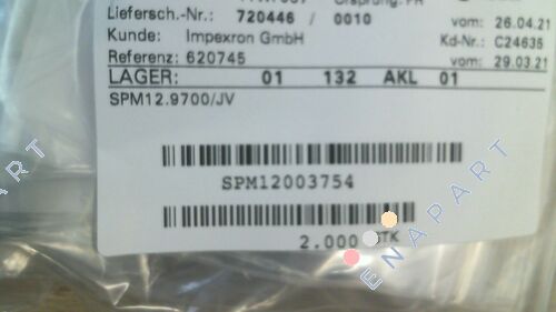SPM12.9700/JV Reparación y kit de mantenimiento (lado robot)