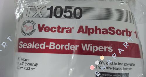 TX1050 (pack 1x 100) Toallitas de poliéster para salas limpias