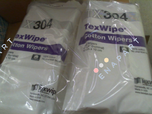 TX304 Paño de limpieza de algodón TexWipe de 4" x 4" para sala limpia