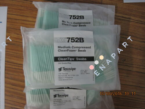 TX752B Medium Compressed CleanFoam Hisopo (Open Cell)