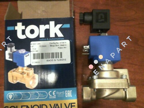 1/4" - 12 mm 24V DC 21,6 W 0,5- 40 Bar válvula solenoide