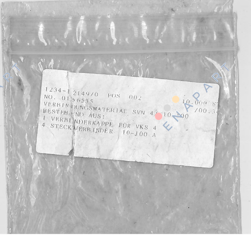 P/n: 0156535/00, Type: VM-SVN4/63-100 MATERIALES PARA JUNTAS DE BARRAS COLECTORAS