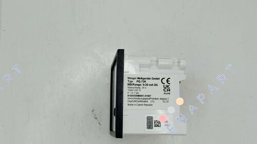 PQ72K (MB: 0-20mA) Medidores analógicos con esfera de 90° con movimiento de bobina móvil