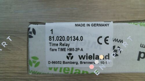 81.020.0134.0 Relé de tiempo de llamarada hm8-2p-a